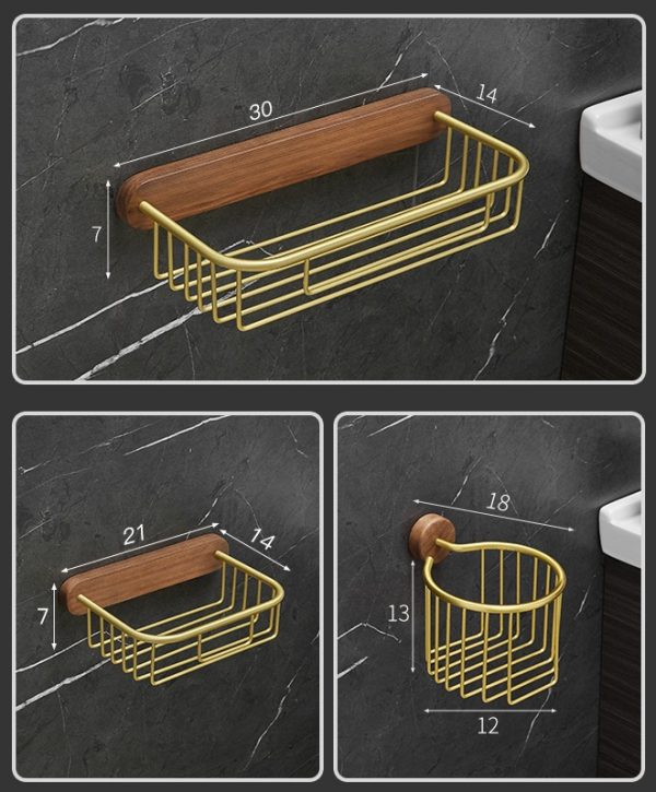 MAHOGANY TOILET PAPER RACK Lumina Concepts