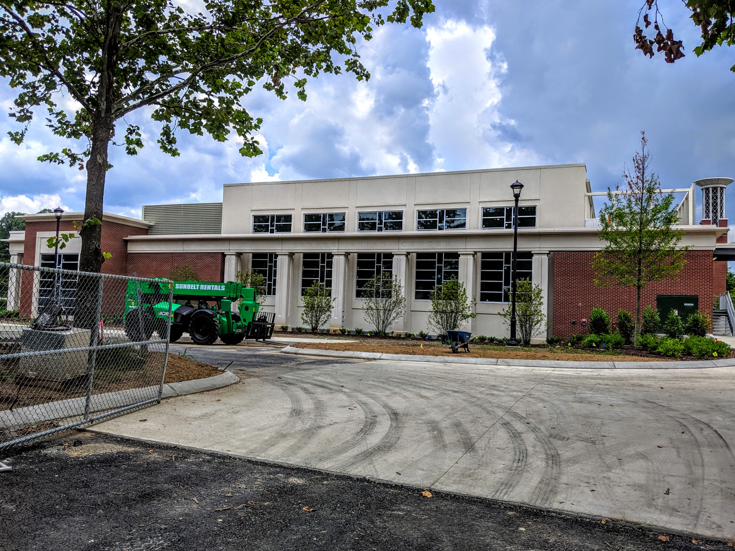 Update Shinn Center nearly complete, new garage still awaits