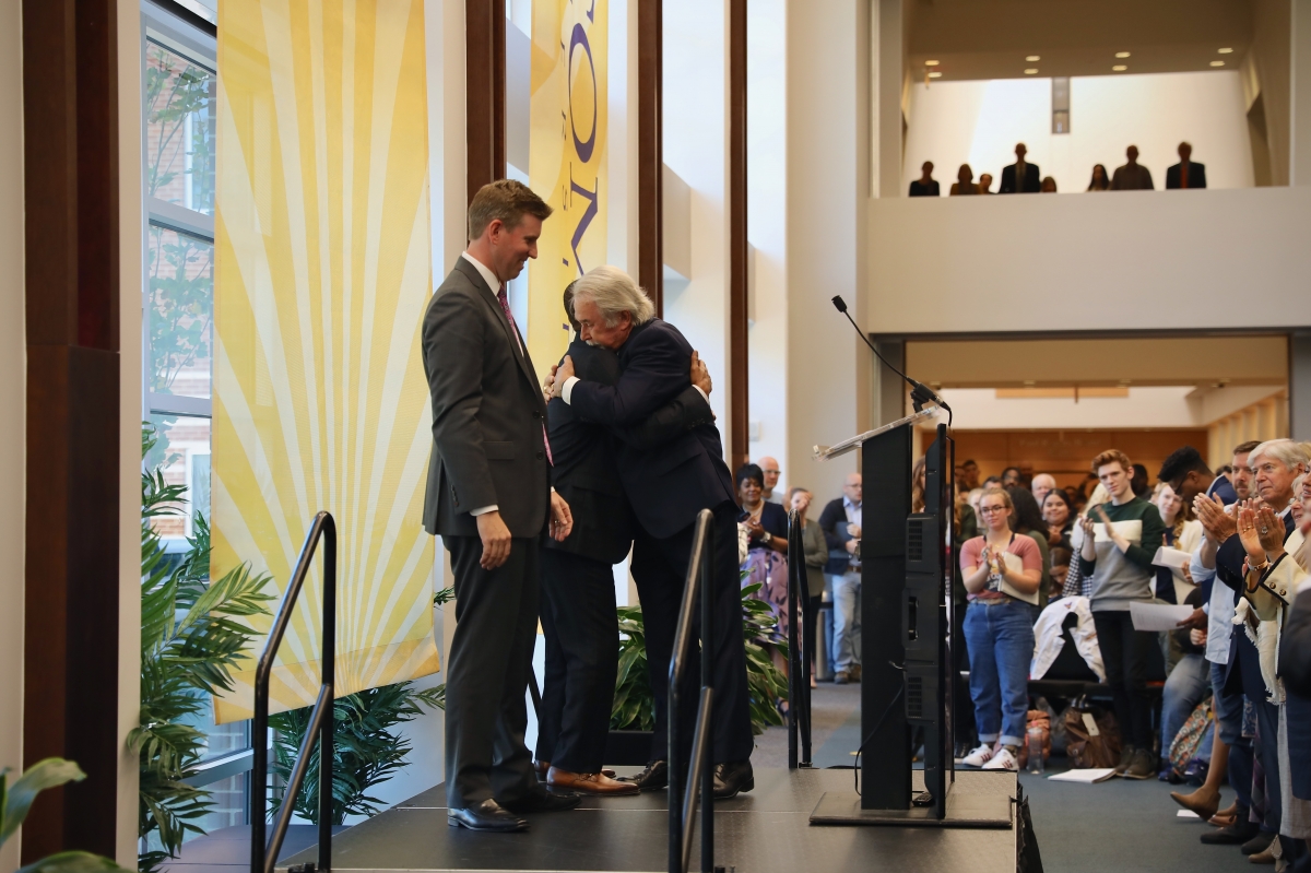 Shinn Center officially opens with a dedication ceremony