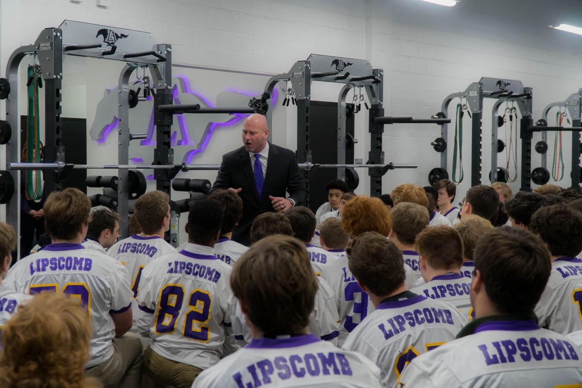 Academy football coach Trent Dilfer press conference gallery