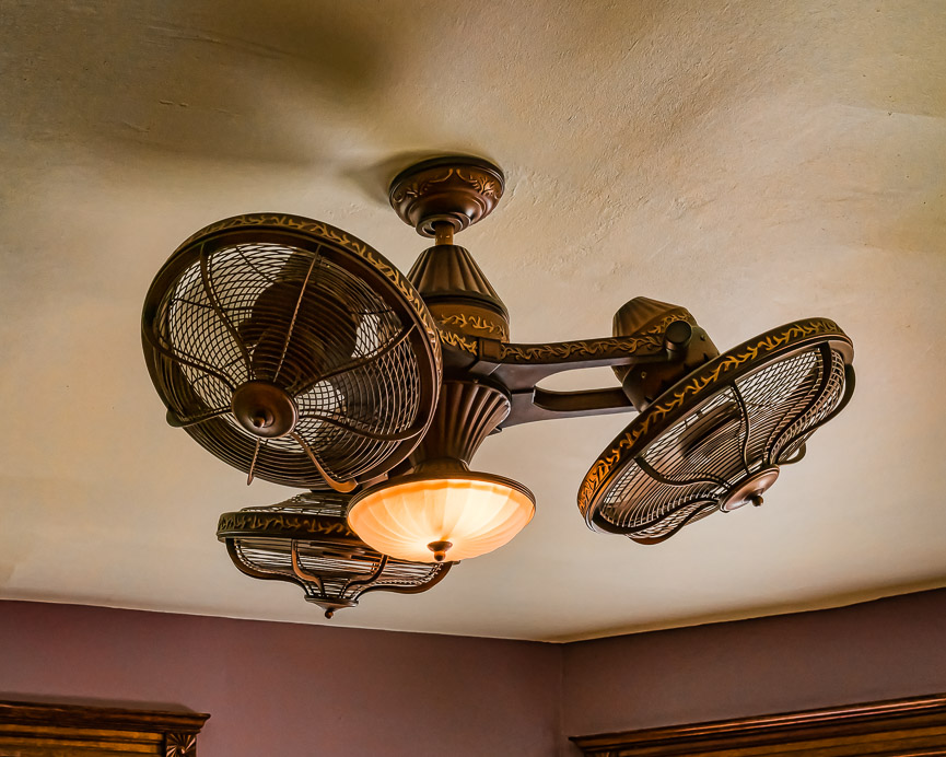 vintage ceiling fan | lumina volta
