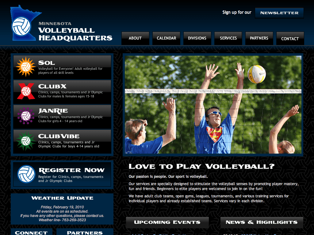 MN Volleyball HQ LuminFire