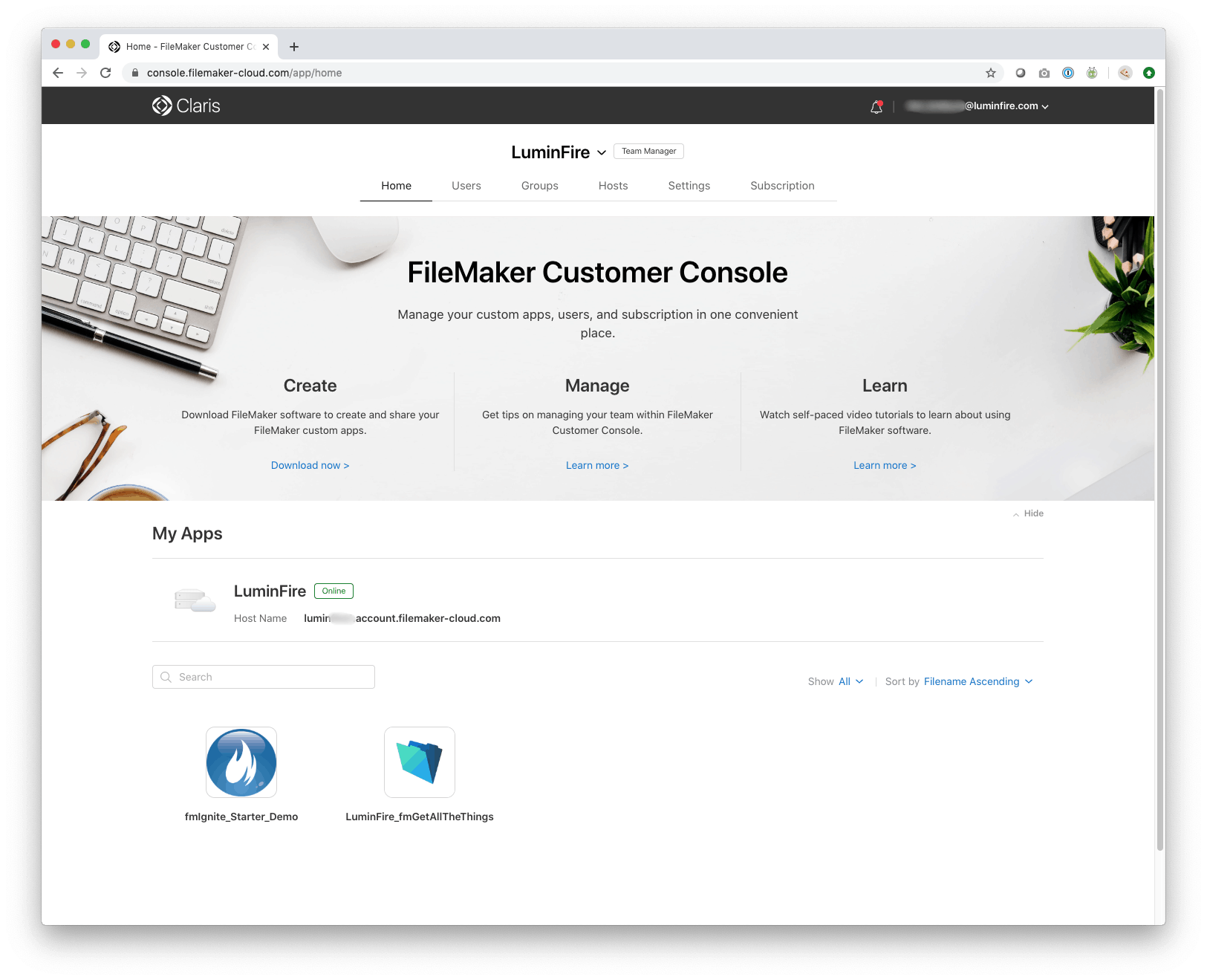 The New FileMaker Cloud Has Arrived! LuminFire