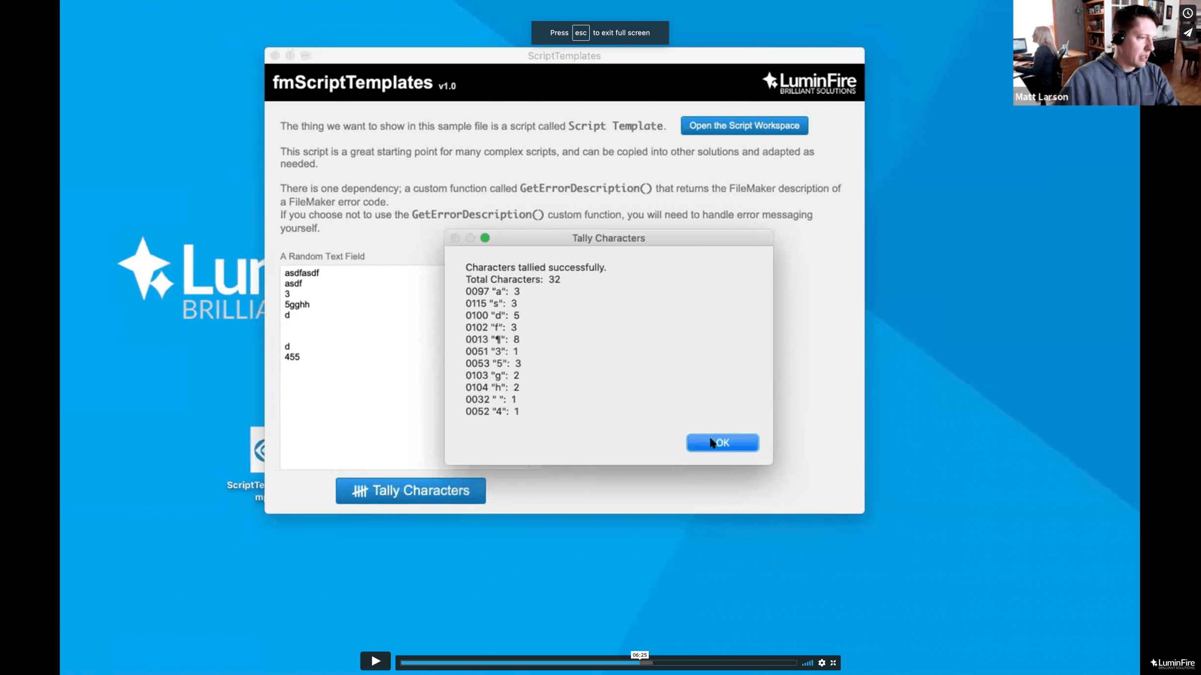 FileMaker Script Template for Better Coding LuminFire FileMaker Script Template for Better Coding LuminFire