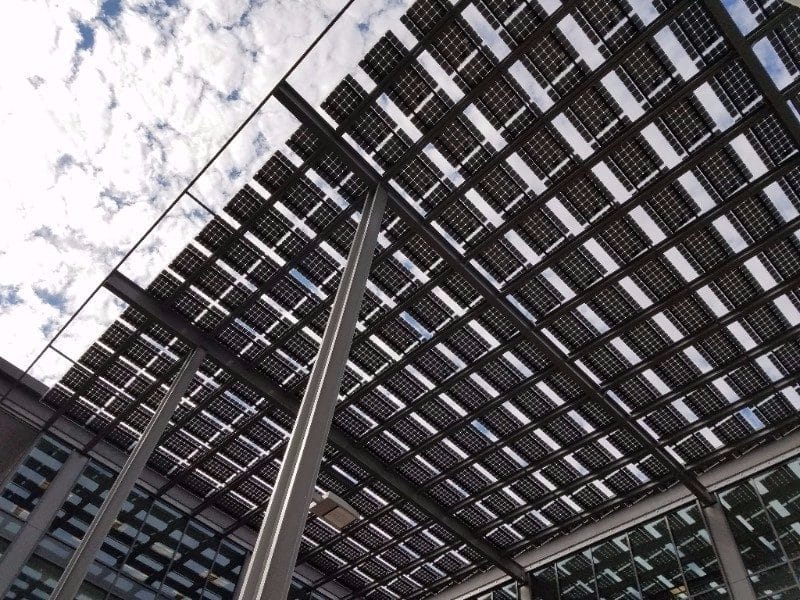 Solar Awning Modules UC Irvine Lumos Solar