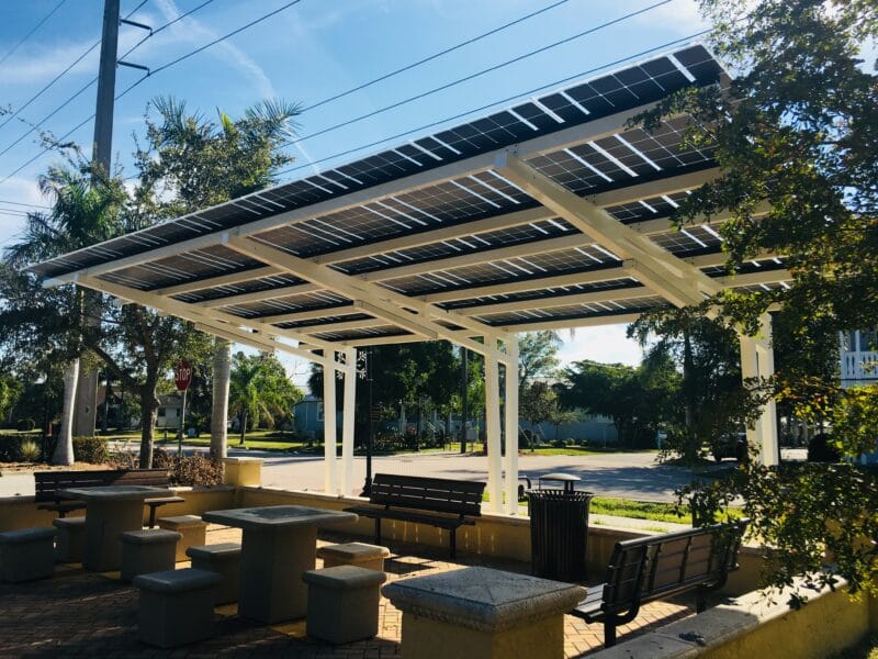 SolarScapes Modular, Prefab, Solar Power Generating Structures