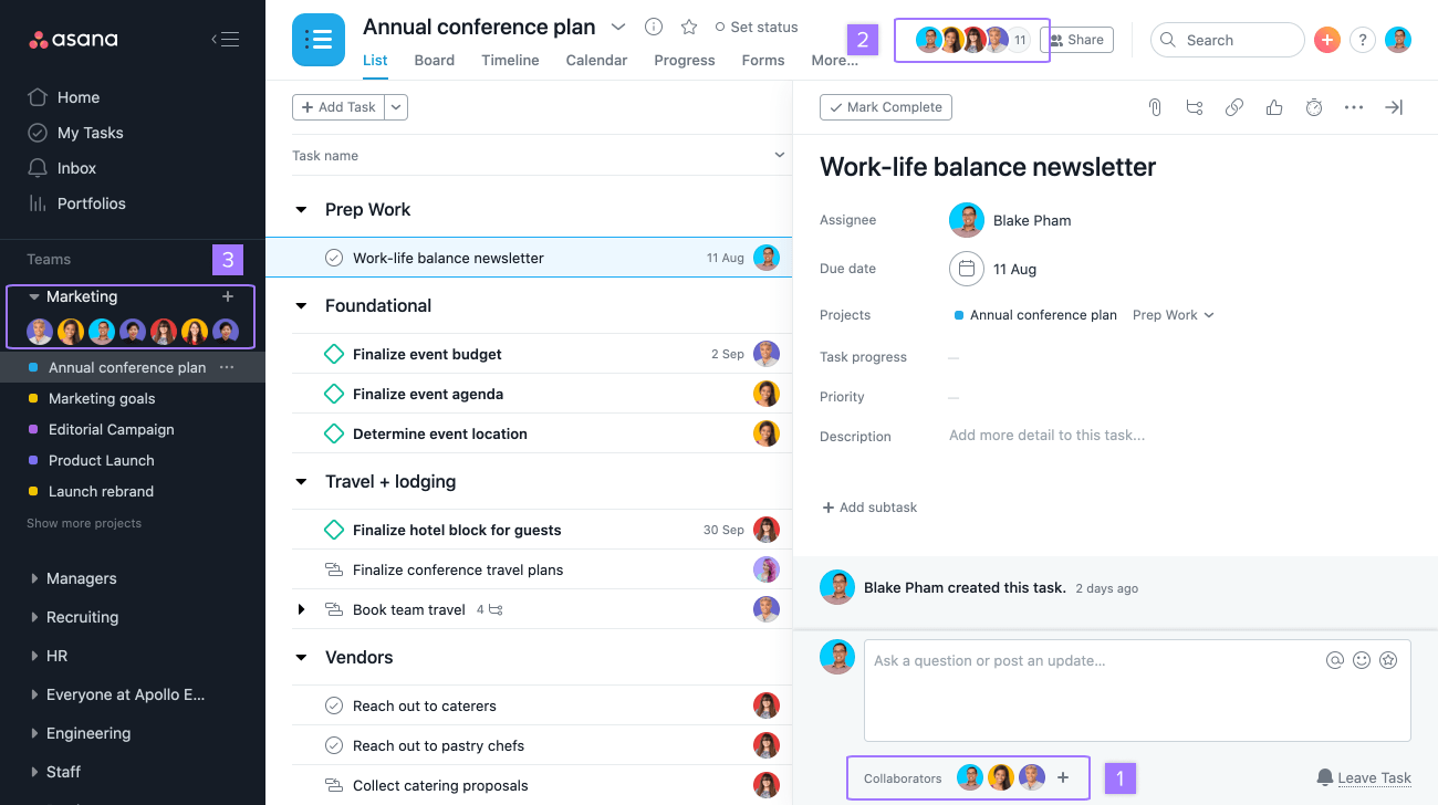 Task permissions Product guide • Asana Product Guide