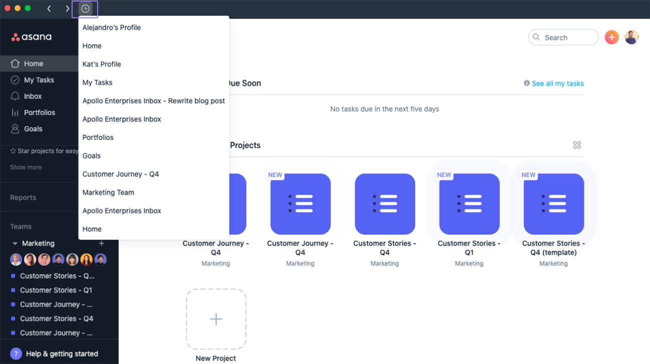 Asana Desktop App Pc