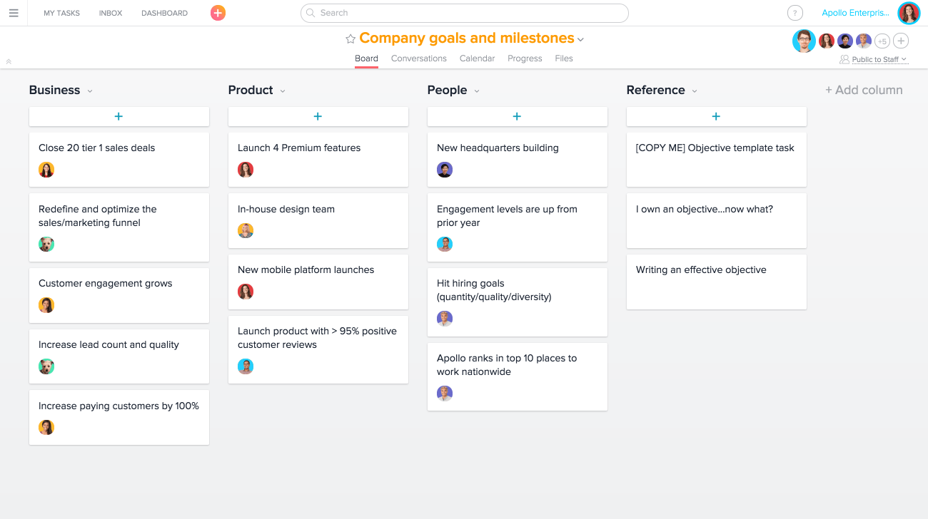 Using Asana for strategic planning Product guide · Asana
