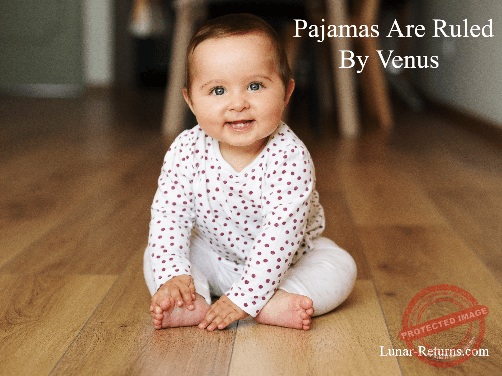 What Rules Pajamas in Astrology Lunar Returns