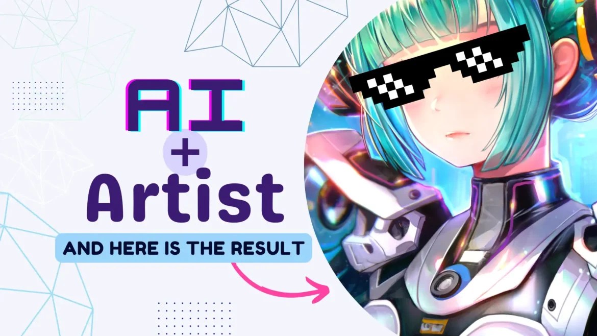 How to apply an AI art generator with your animestyle artwork LUNAR