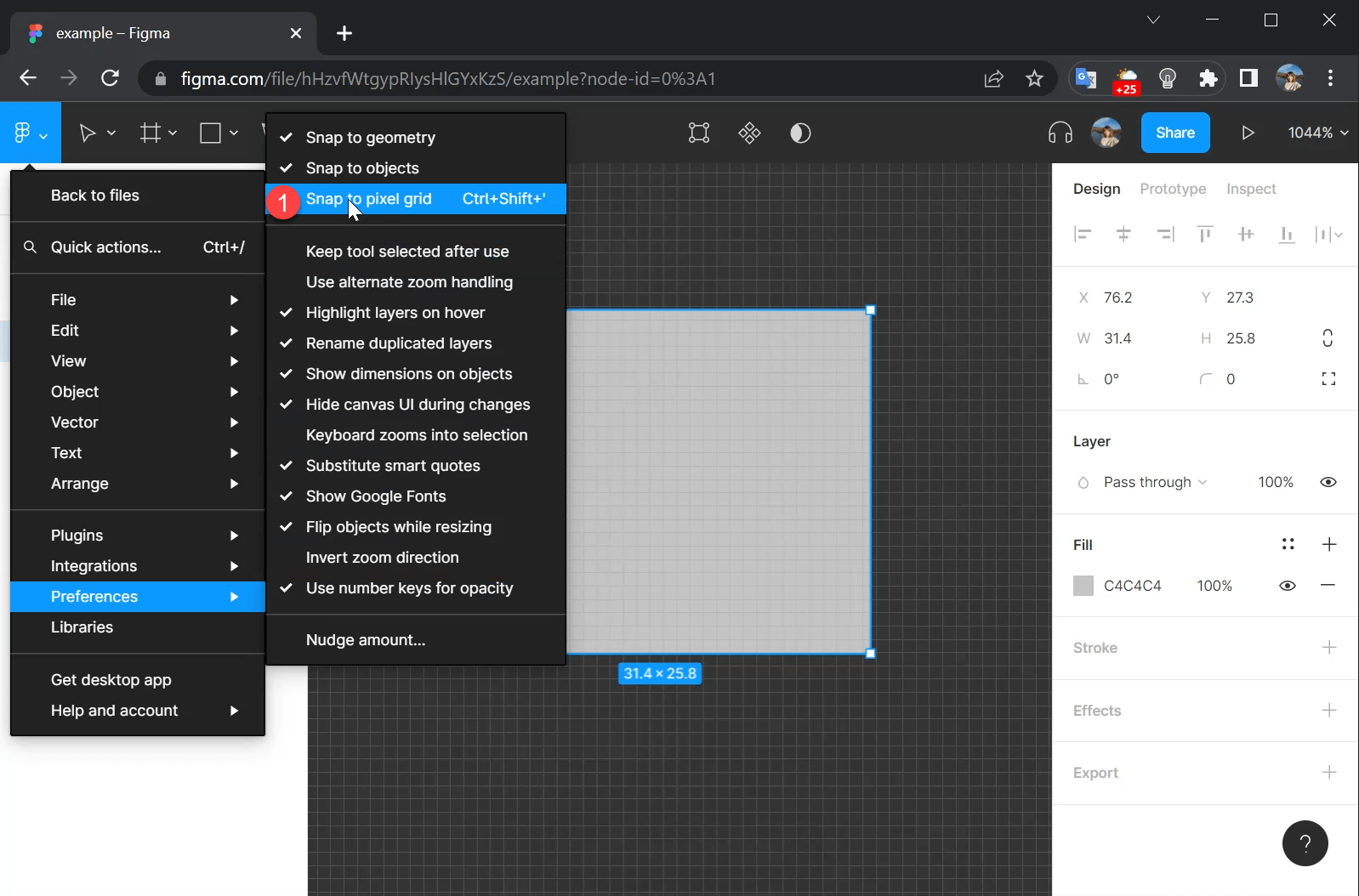 Snap to a pixel grid like Figma — Lunacy Community Space