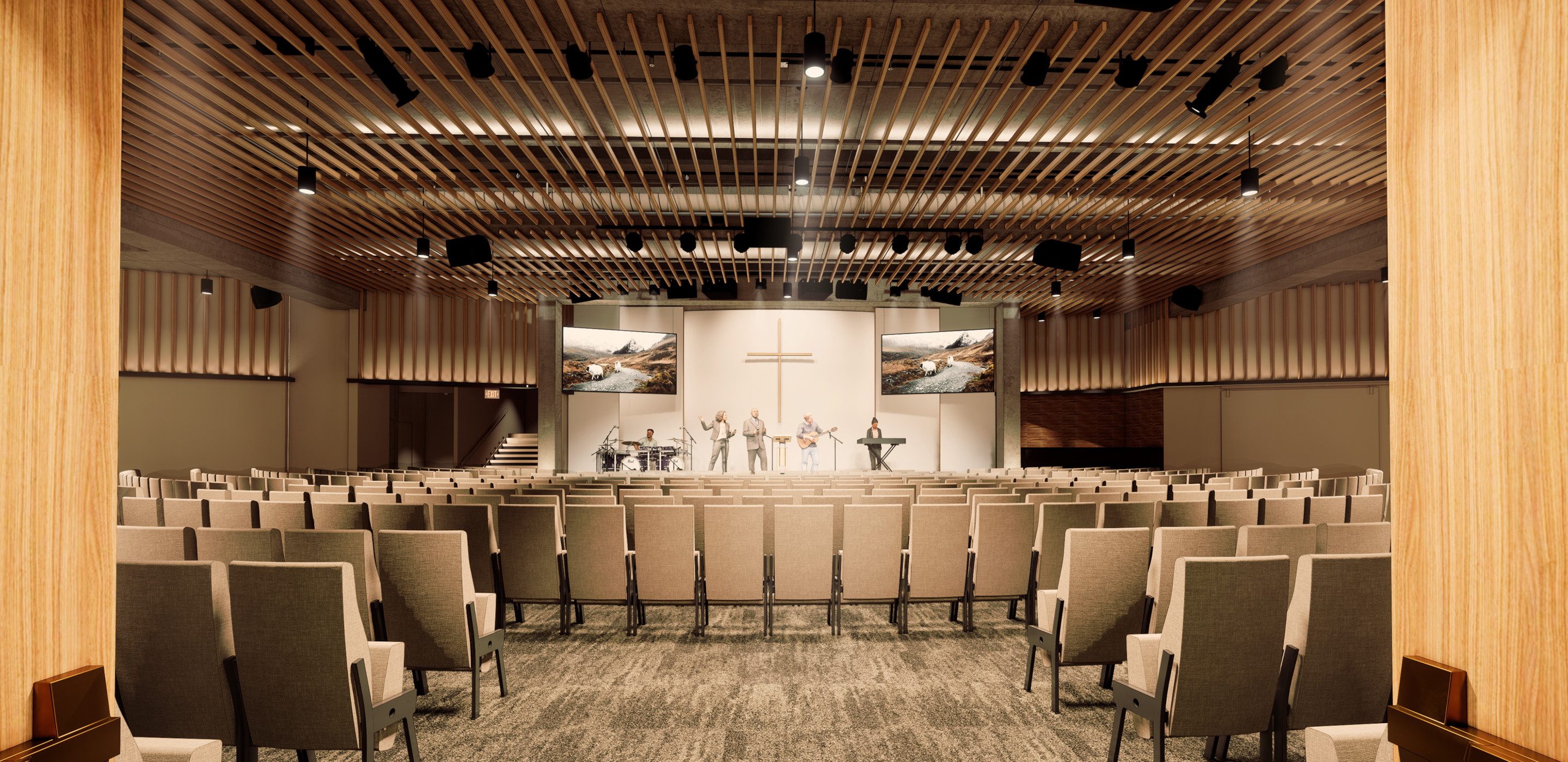 Downtown Cornerstone Church Renovation Lund Opsahl