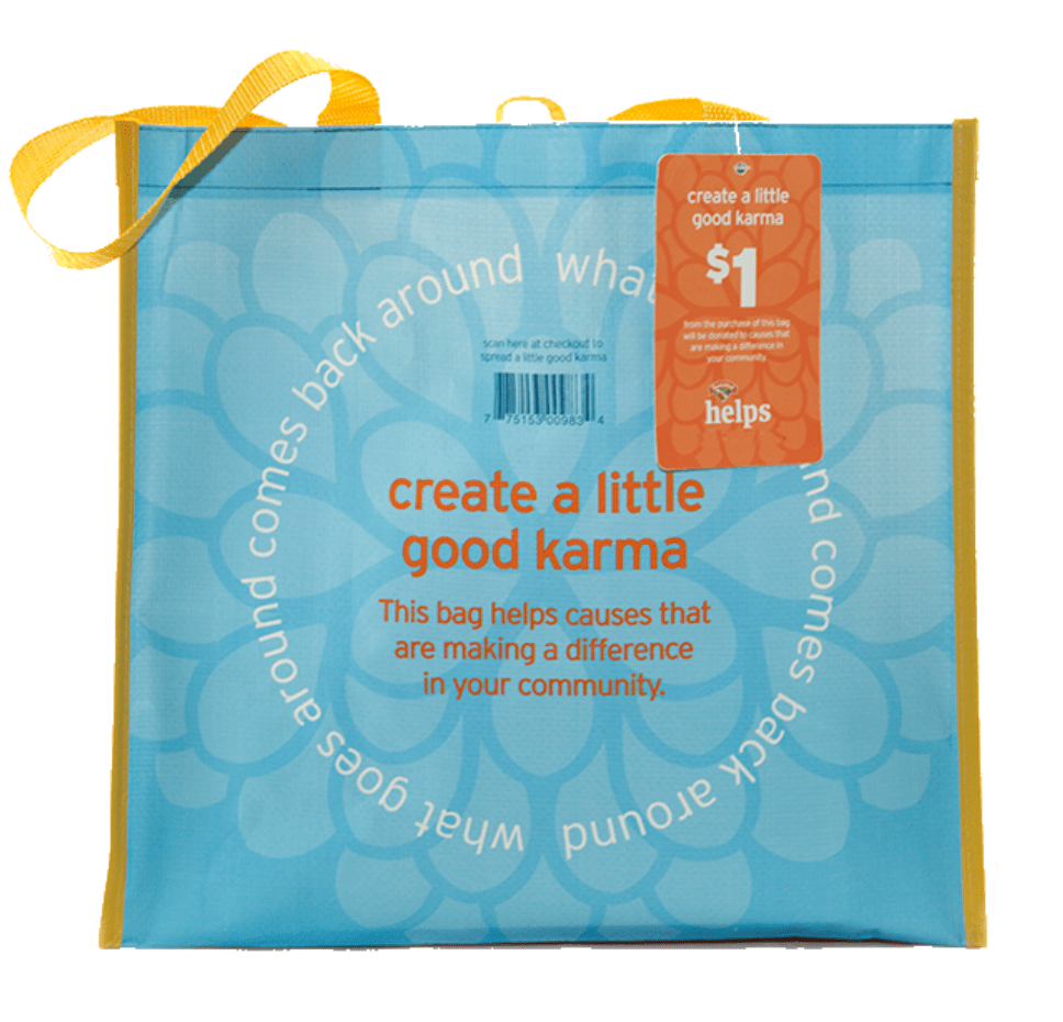 Bags for a Cause at Hannaford During December! Lund