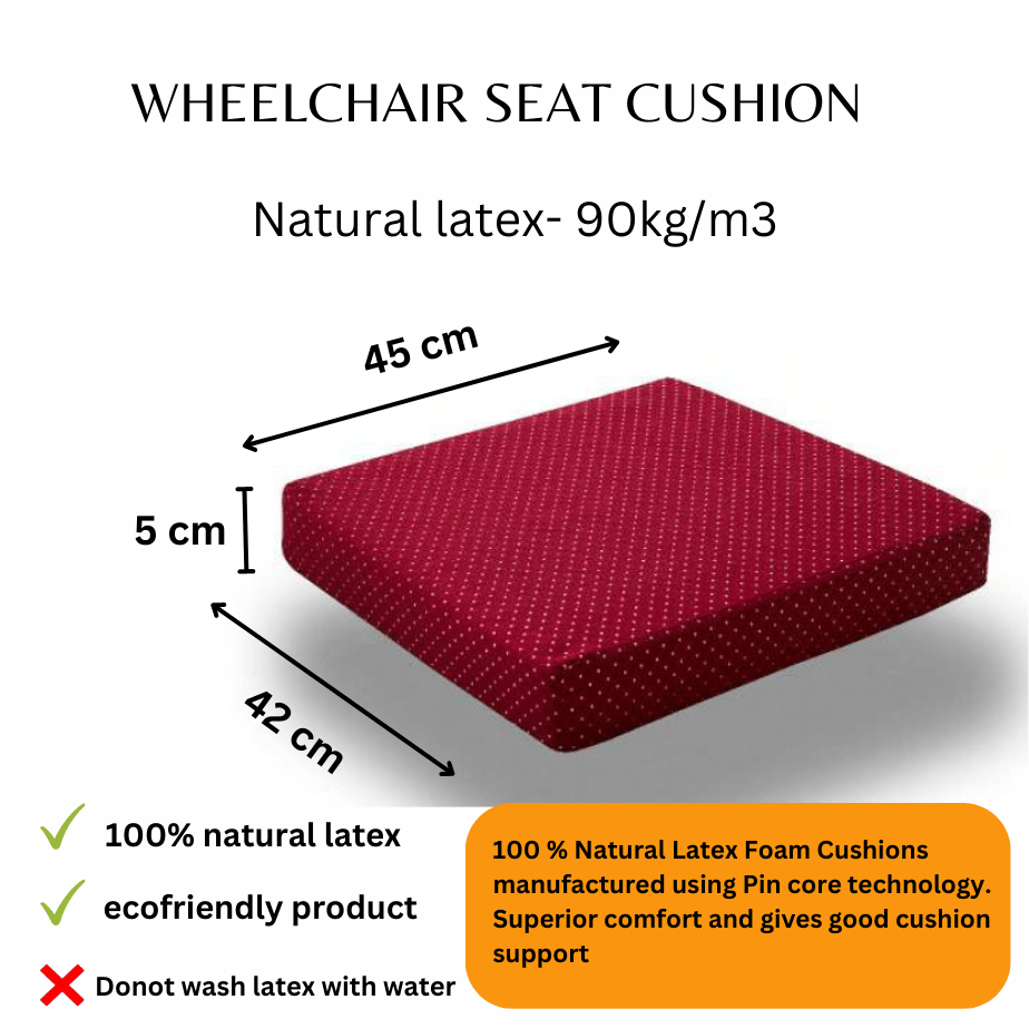 Wheelchair seat cushion Natural latex seat cushionbest price no1