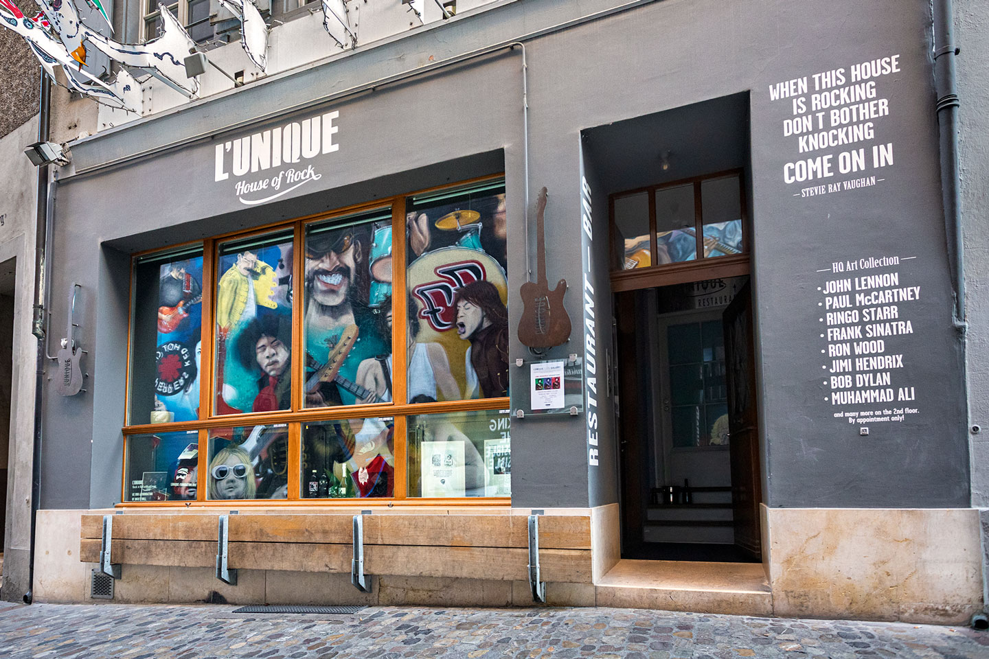 L'UNIQUE House of Rock Italienisches Restaurant, Bar & Rock Museum