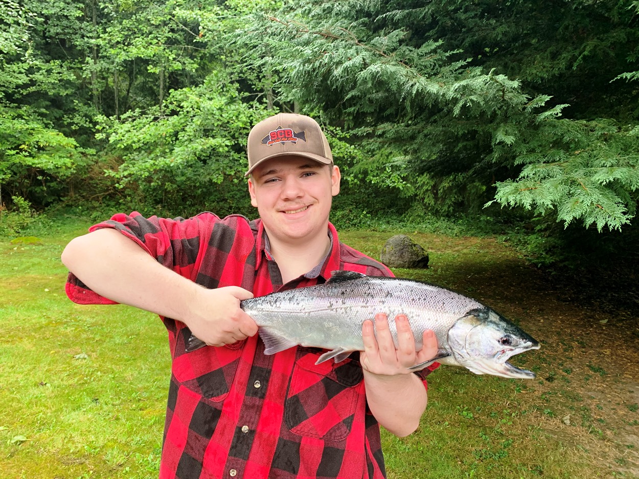 2021 Big Quilcene River fishing report The Lunkers Guide