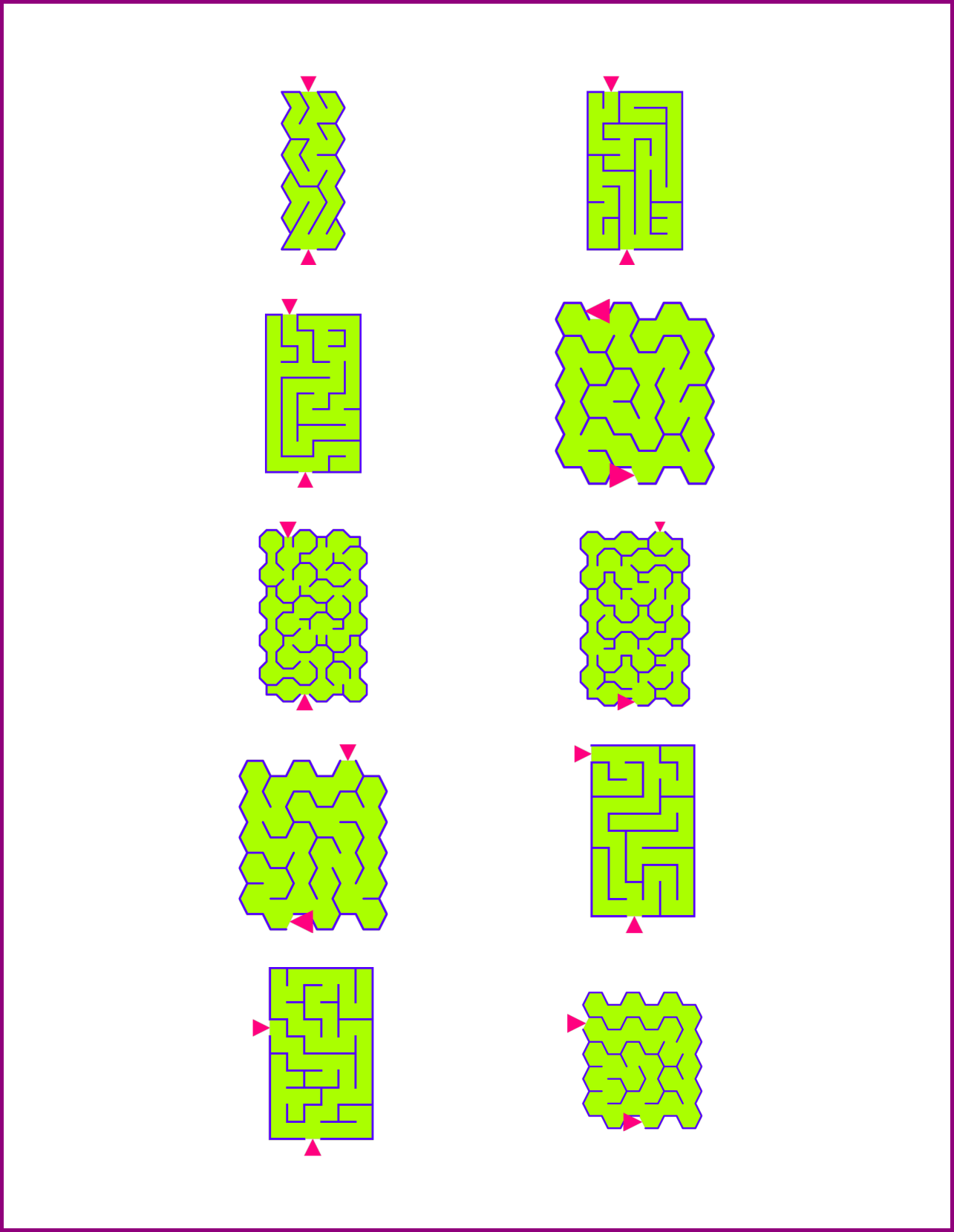 Mazes Level1 Volume1
