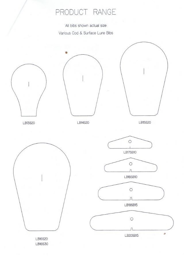 Bibs LURELOVERS Australian Fishing Lure Community