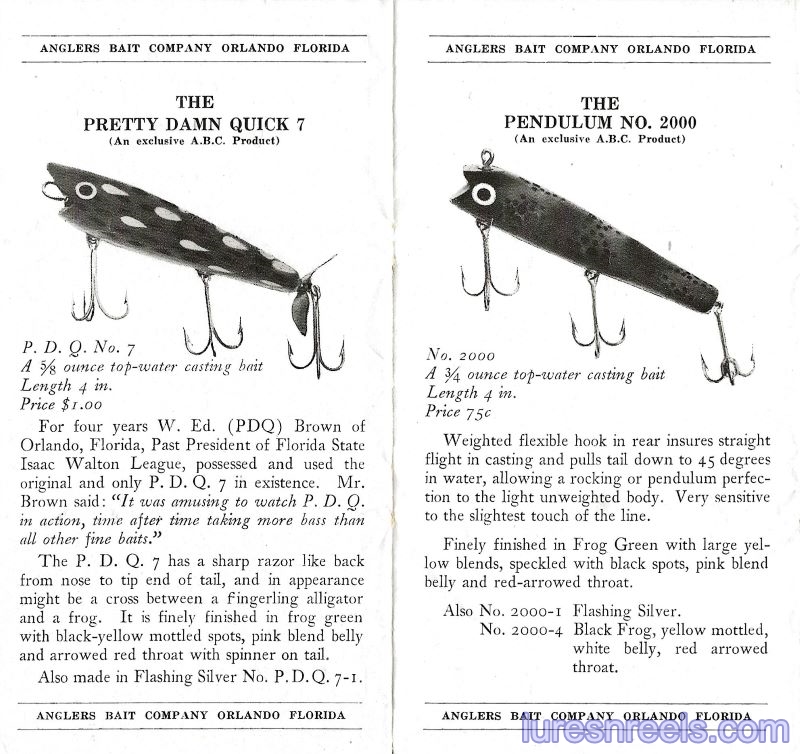 Anglers Bait Company Fishing Lures