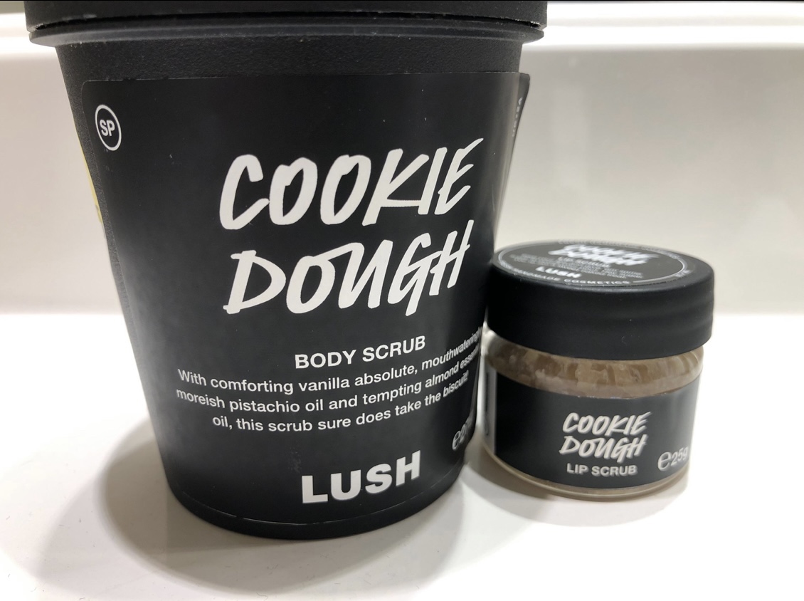 Cookie Dough lip scrub Lush Encyclopedia