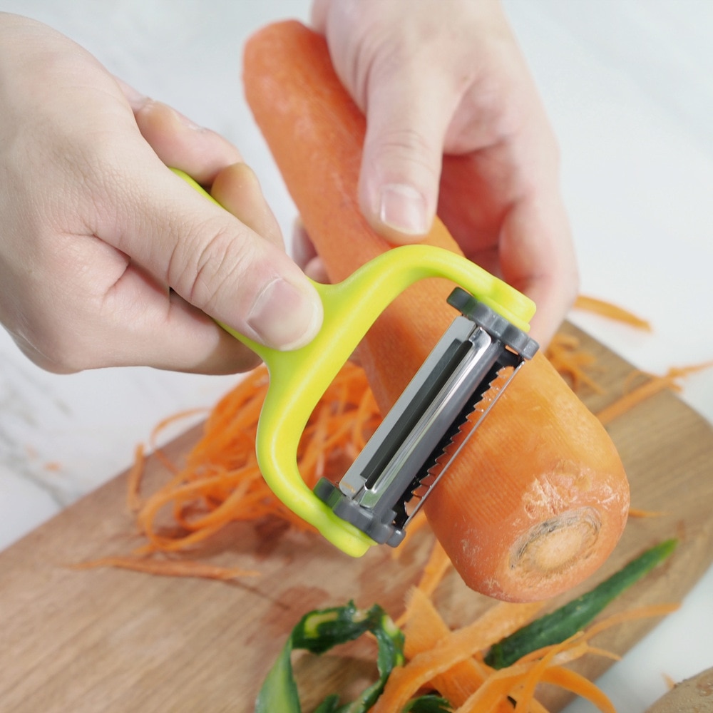 3 in 1 Julienne Vegetable Peeler