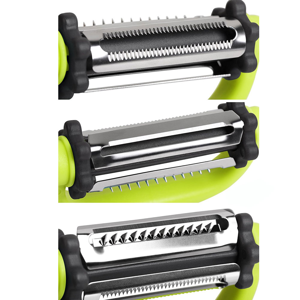 3 in 1 Julienne Vegetable Peeler