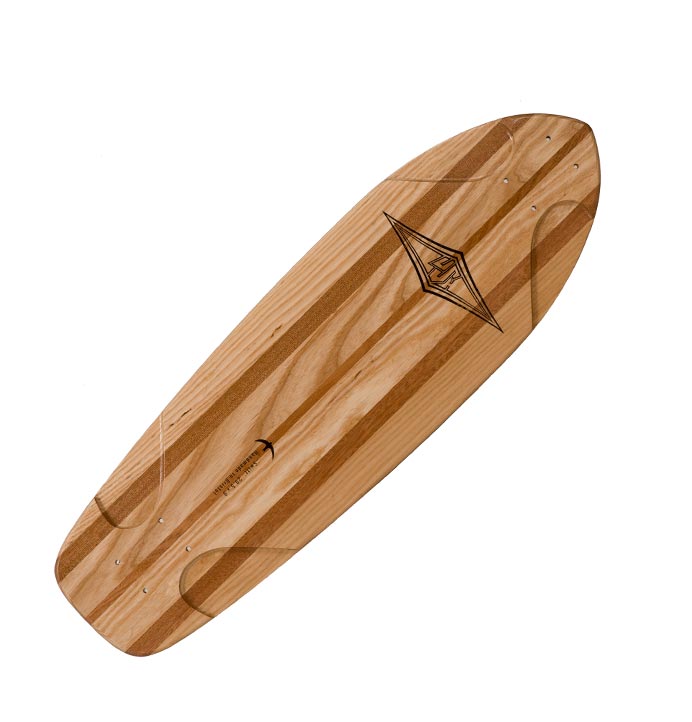 Swift Wooden Cruiser Board 100 Handmade in the UK