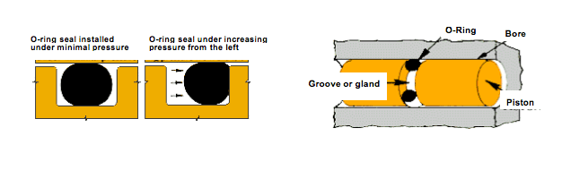 O Ring Gland Design