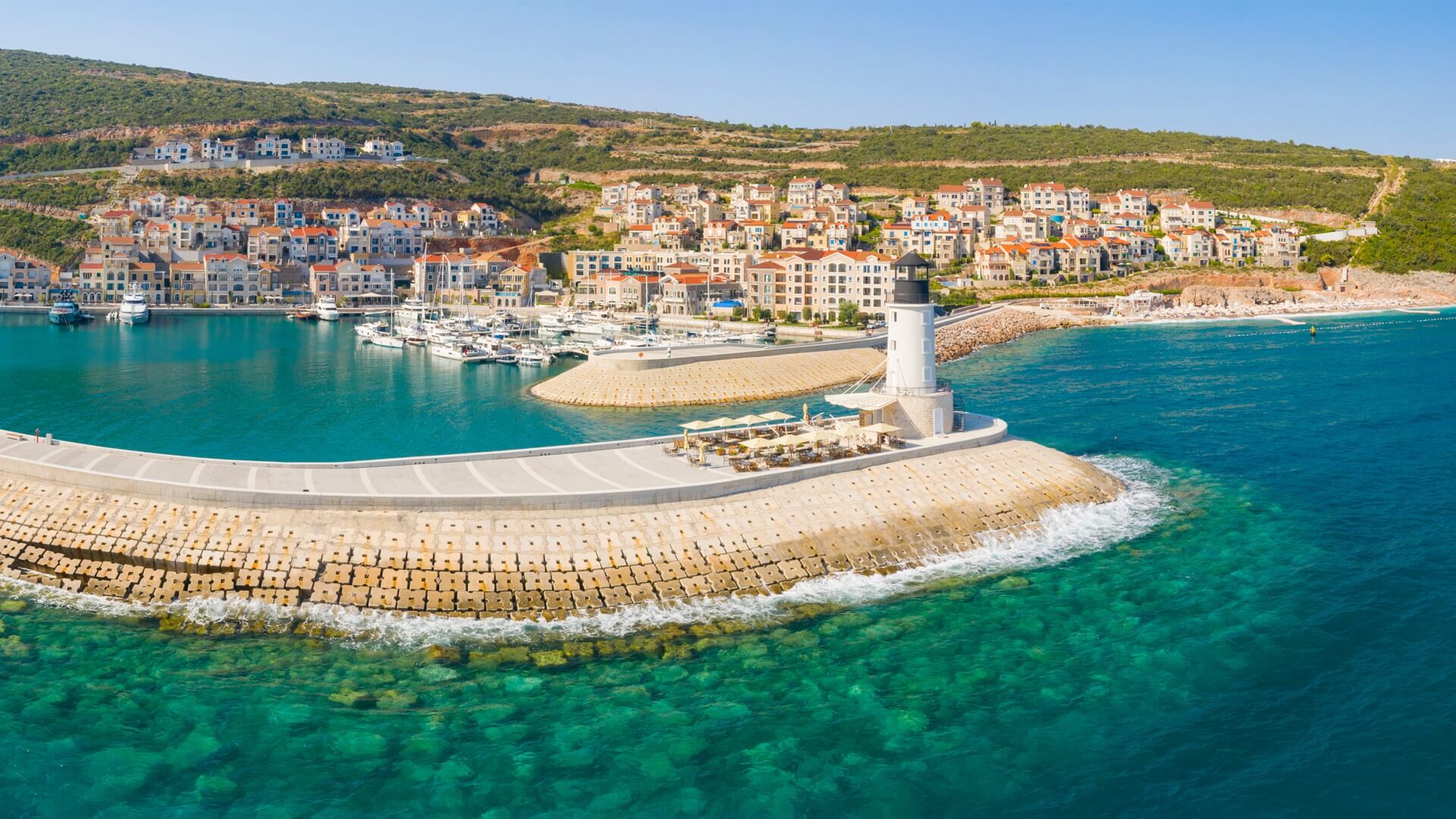 Lustica Bay Montenegro The Lighthouse Lustica Bay Luštica Bay