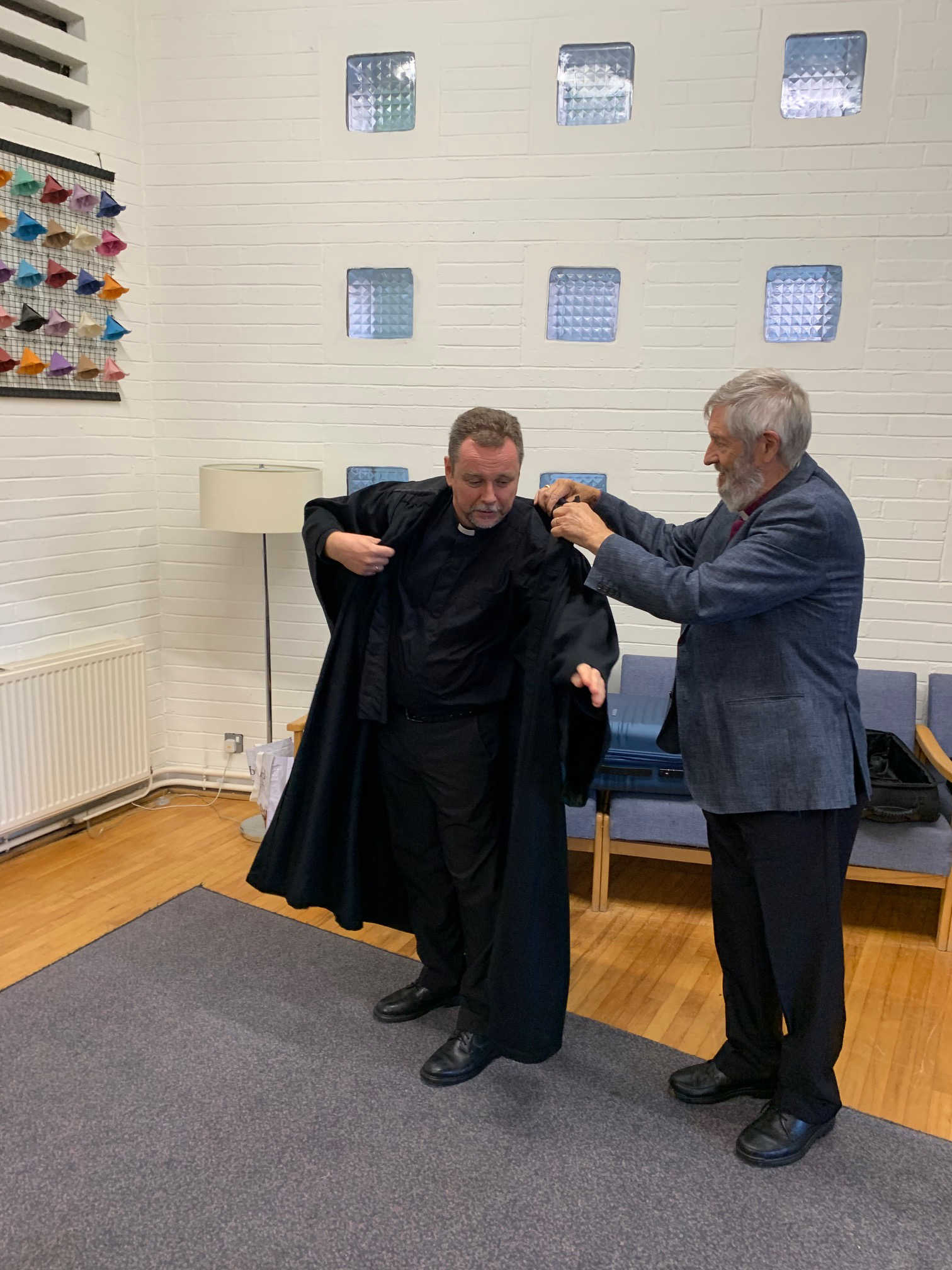 visit to Polish service in Edinburgh Lutheran Church in