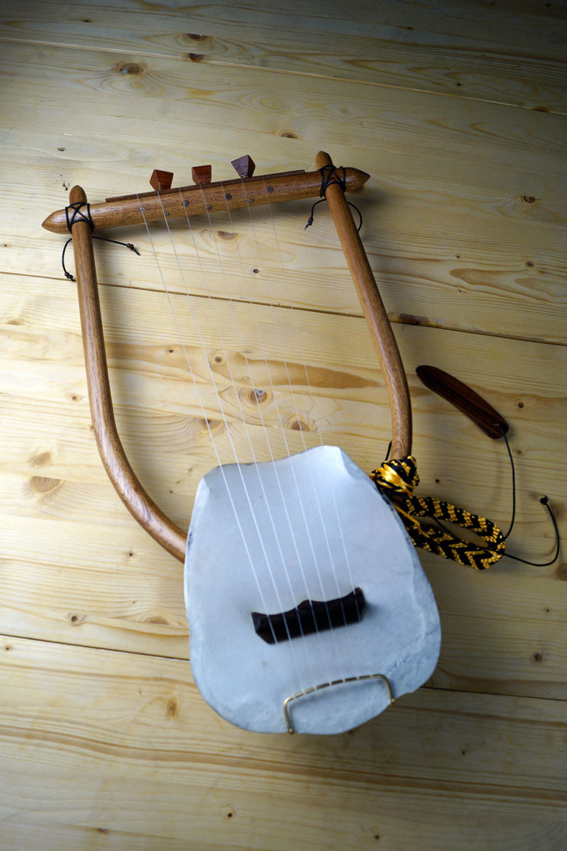 Lyre of Hermes (7 or 9 strings) ancient Greek lyre LUTHIEROS