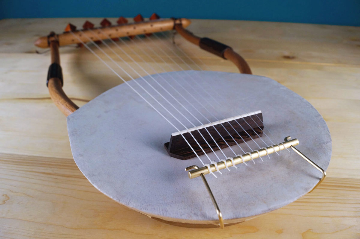Lyre of Apollo (11 or 13 strings) ancient Greek lyre LUTHIEROS