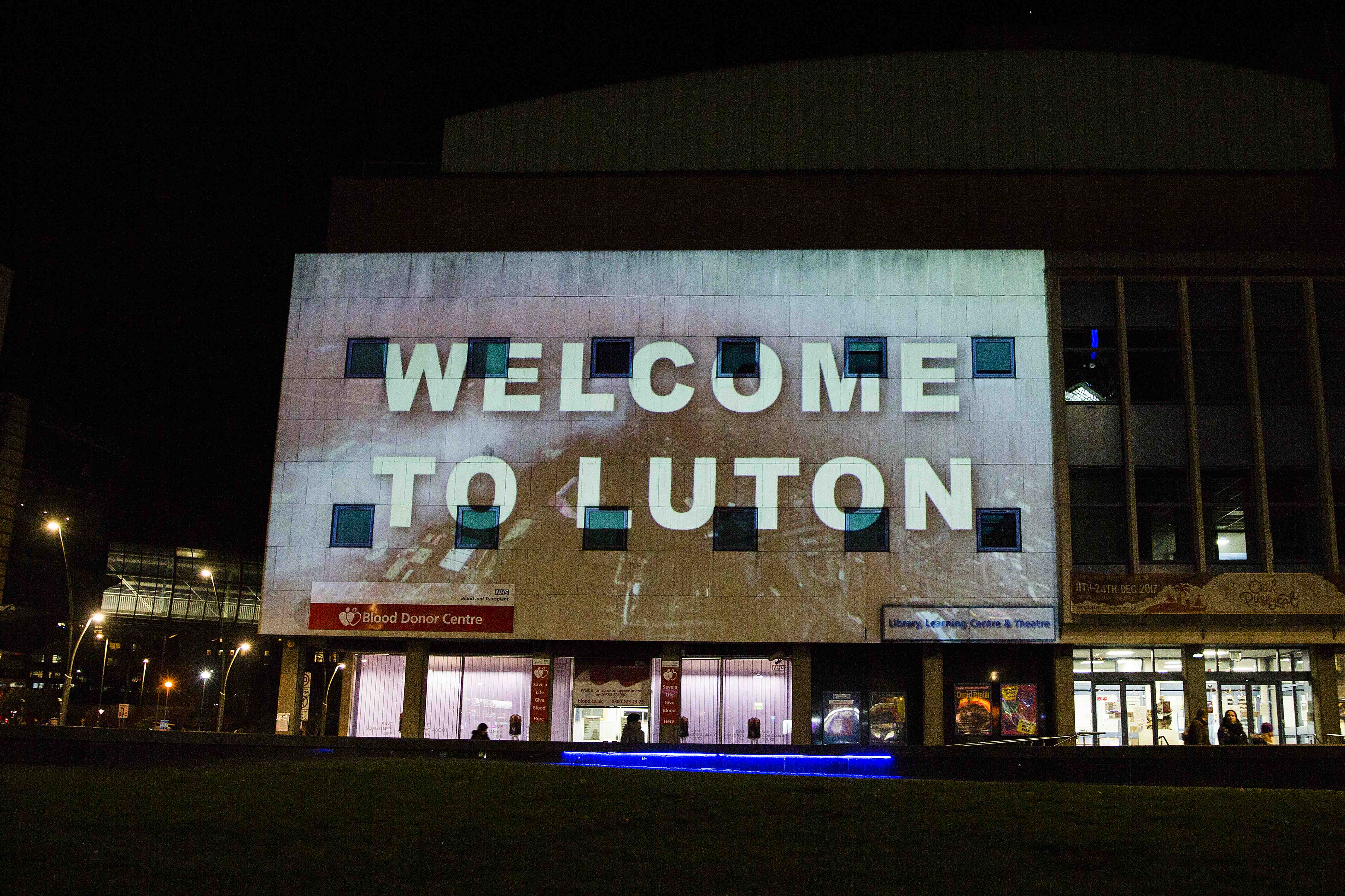 Luton town centre can fly the Purple Flag Luton BID