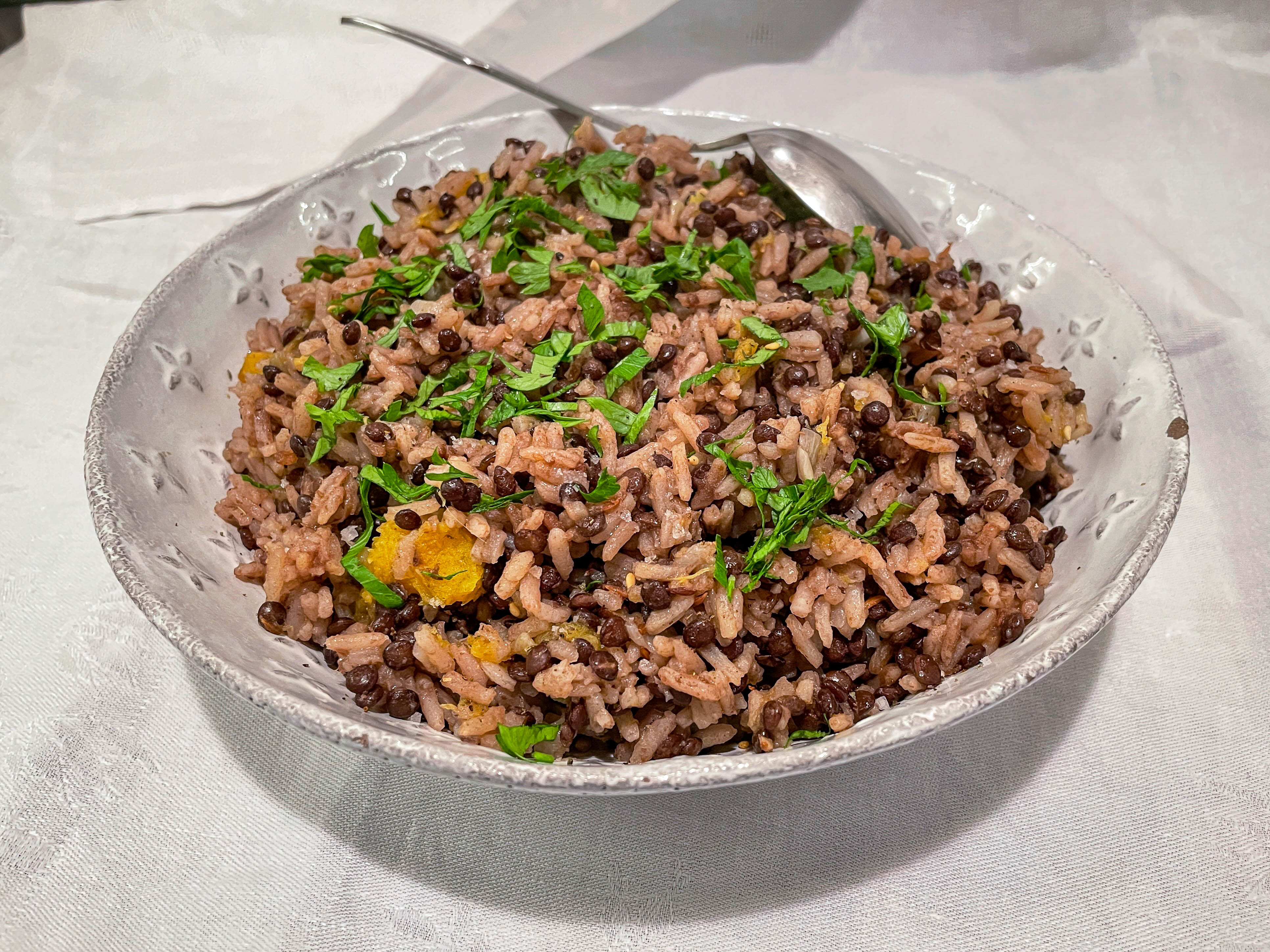 Inspiration libanaise - Mjadra (riz aux lentilles) - Lutsubo
