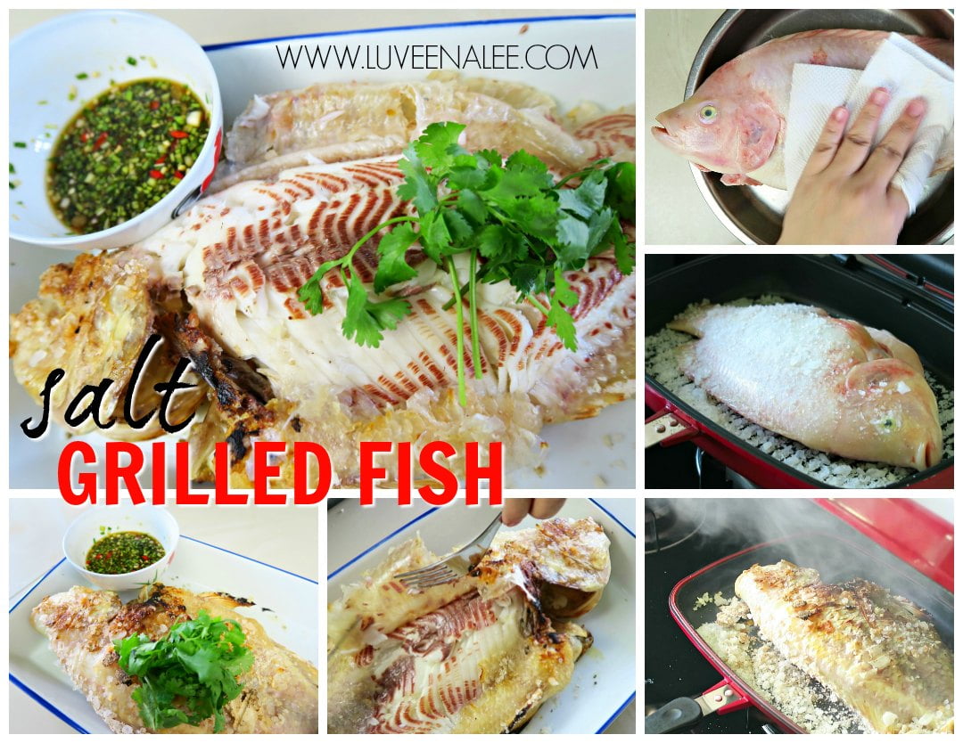 SALT GRILLED FISH IKAN BAKAR GARAM Luveena Lee