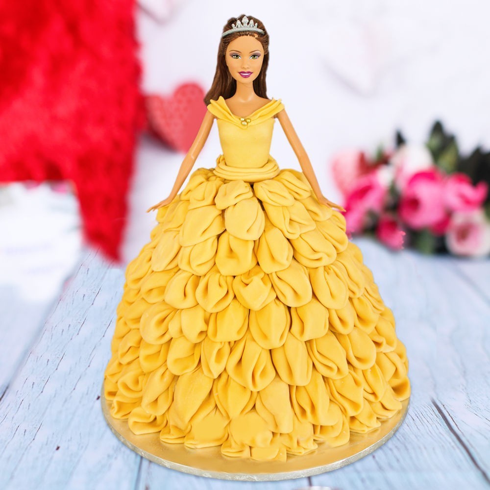 Sunshine Barbie Cake Luv Flower & Cake
