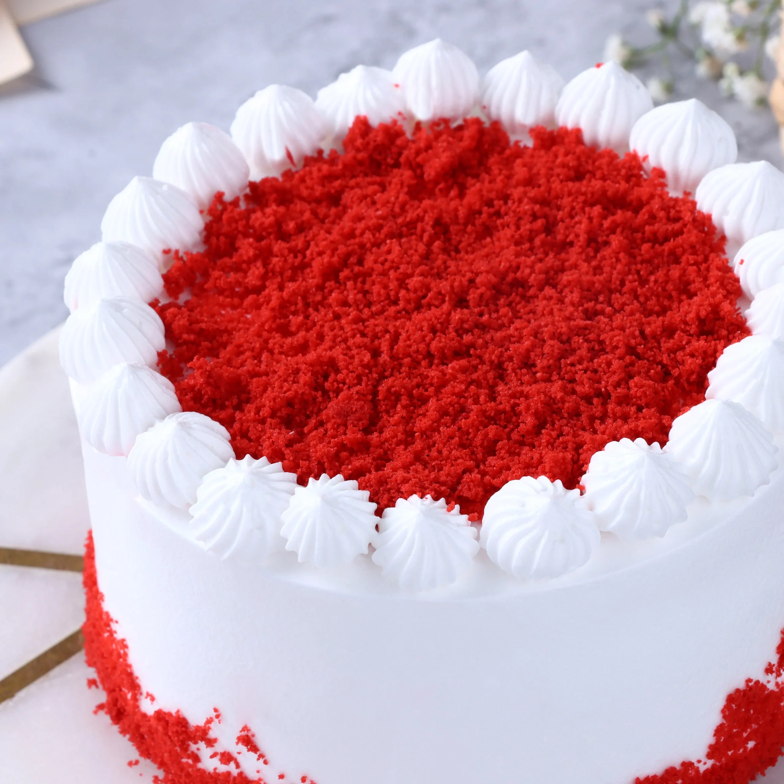 Red Velvet Bento Cake Luv Flower & Cake