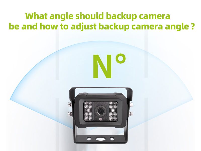 What angle should backup camera be and how to adjust backup camera angle ? Luview