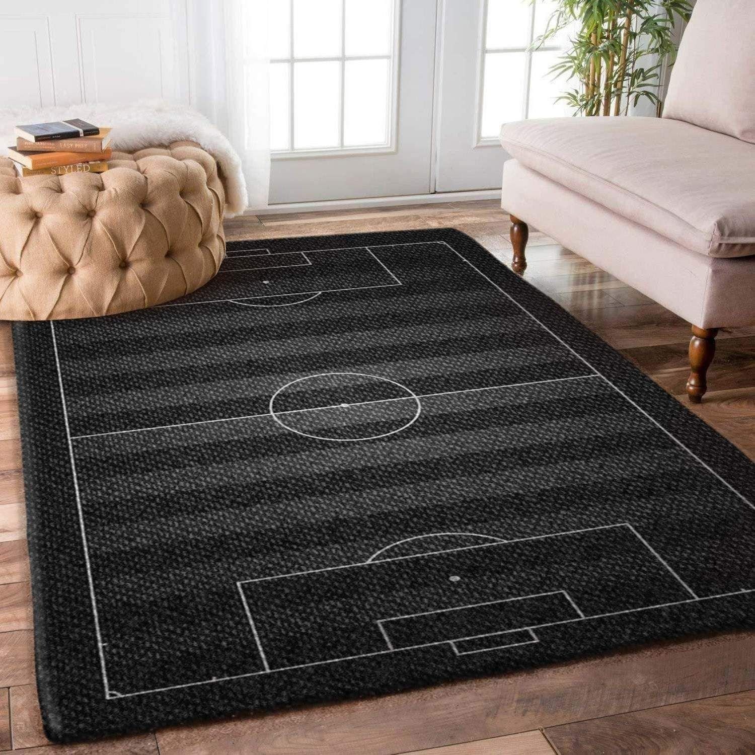 Soccer Field Rug LuvinGift