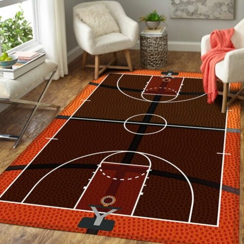 Basketball Court Rug LuvinGift