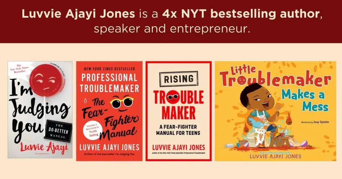 Luvvie Ajayi Jones' New York Times Bestselling Books