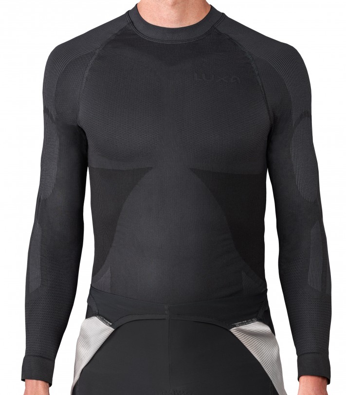 SILVER PLUS Winter Cycling Base Layer Warm 2layers material Luxa
