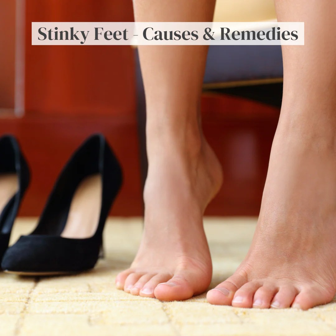 Stinky Feet Causes & Remedies LuxaDerme US