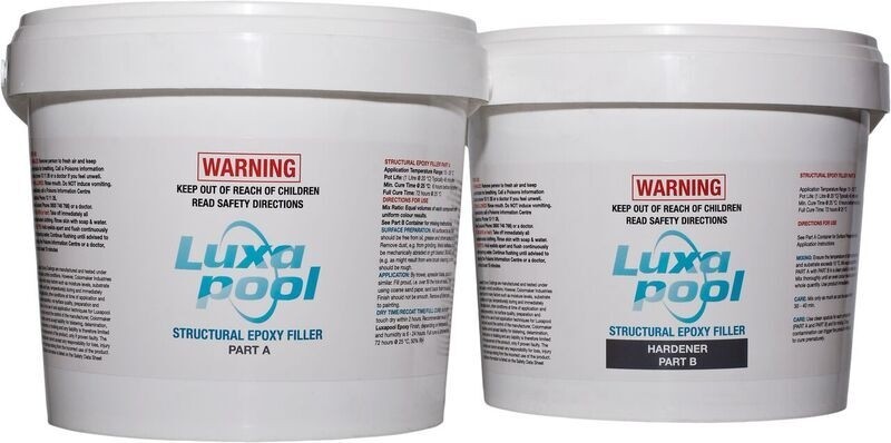 LUXAPOOL® Pool Paint - Structural Epoxy Filler Part A & B