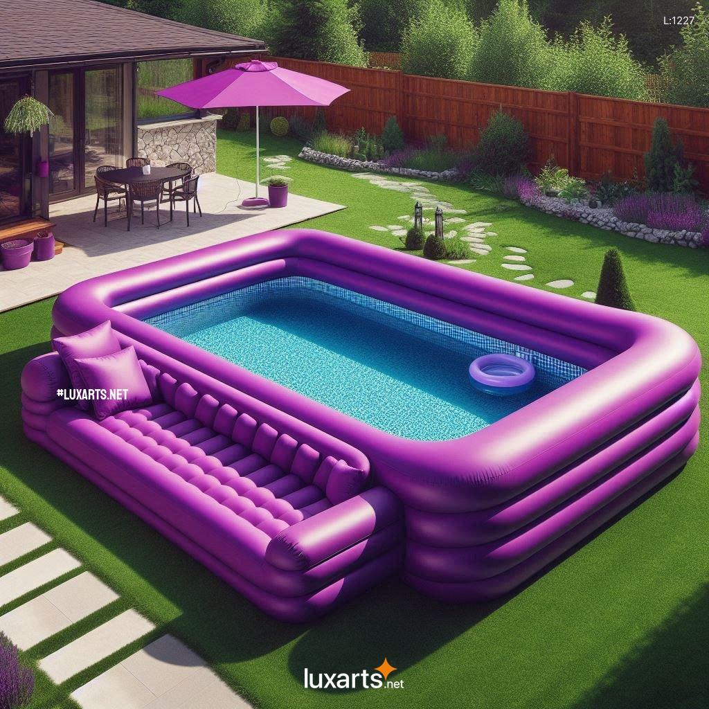 Creative Giant Inflatable Sofa Pools Elevate Your Pool Experience