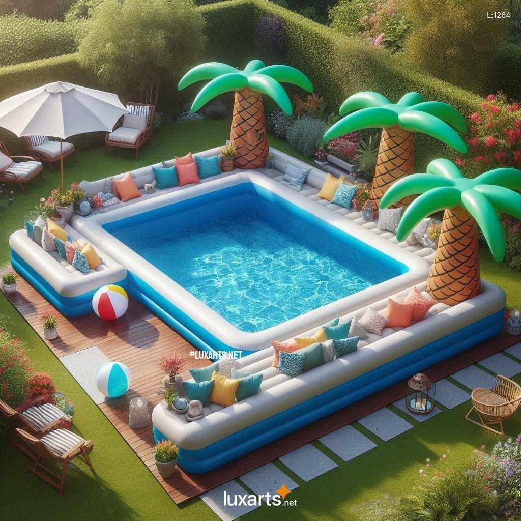 Transform Your Pool into a Tropical Paradise with an Inflatable Palm