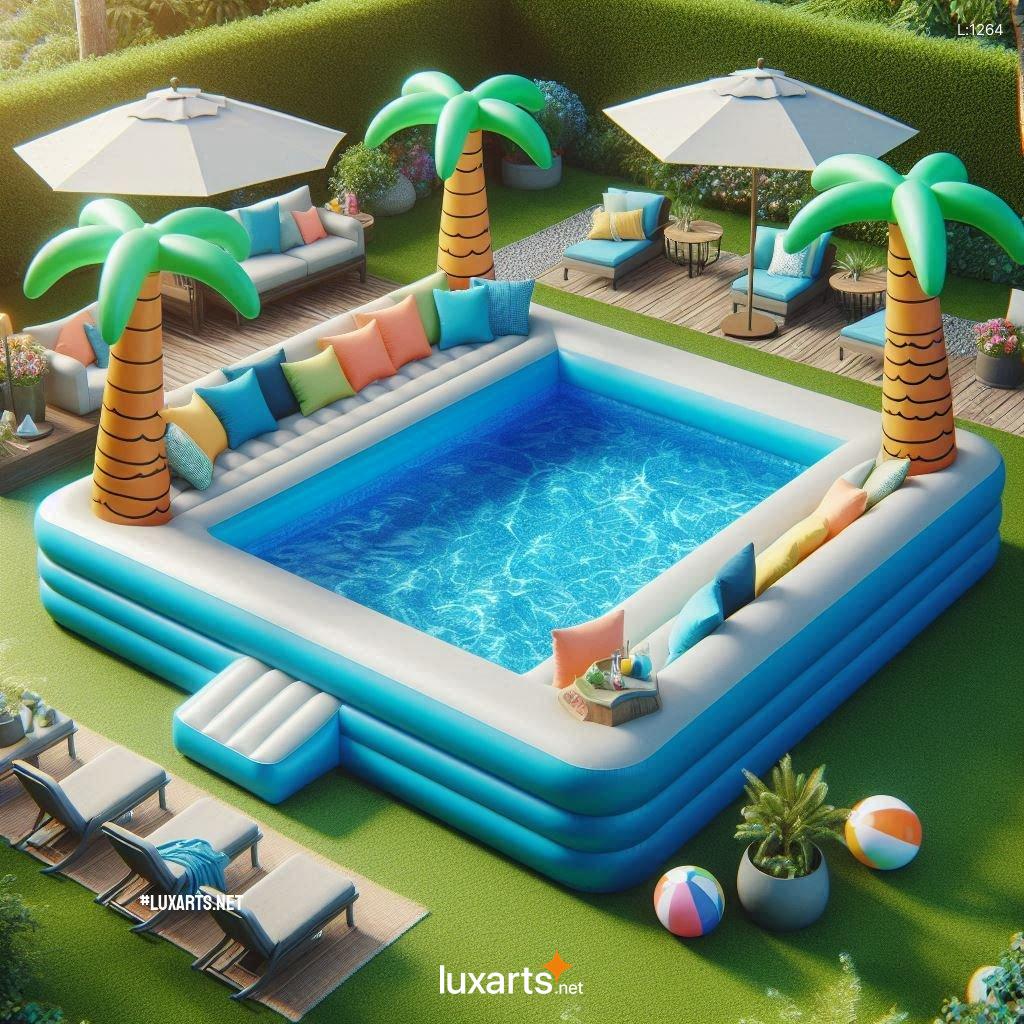Transform Your Pool into a Tropical Paradise with an Inflatable Palm