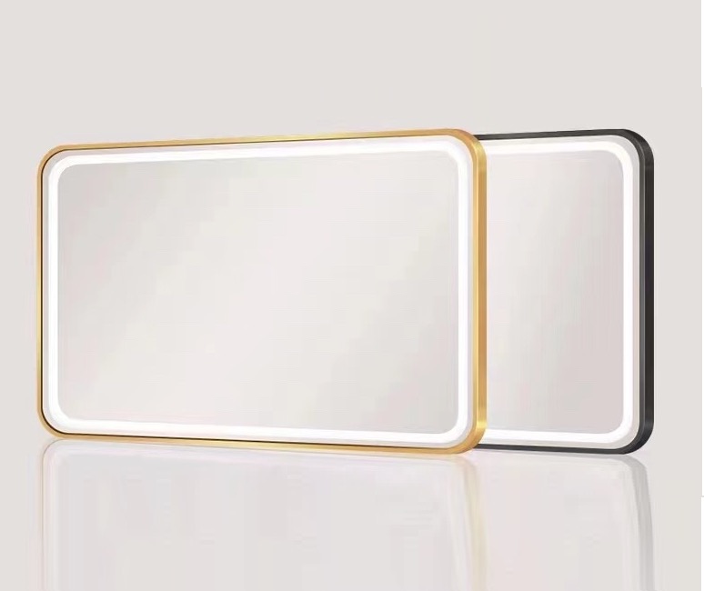 Gold Metal Frame Bathroom Mirror LUX9540 luxdream