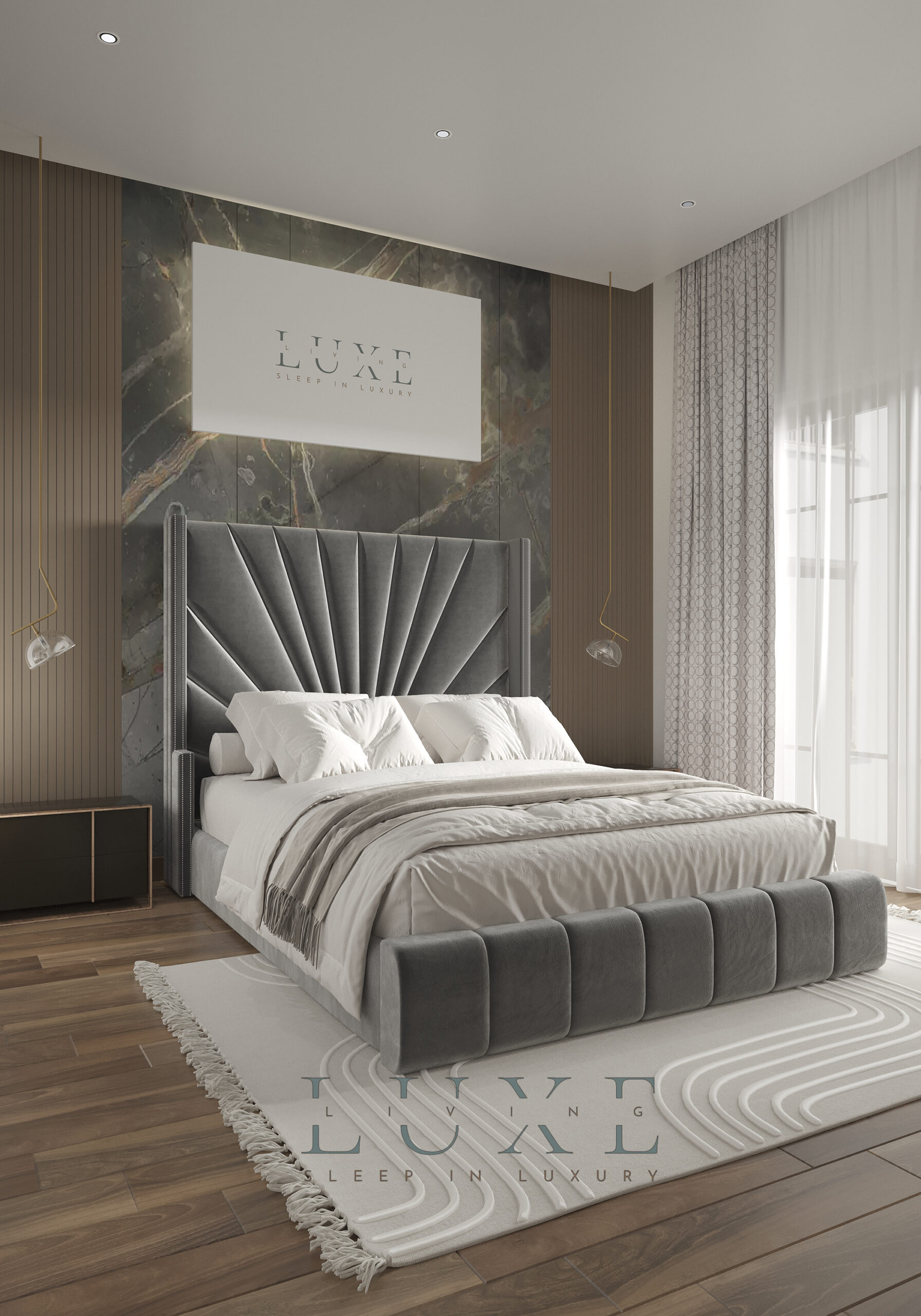 Cambridge bed Luxe Living